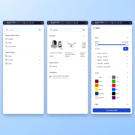 Improved ElasticSuite Hyva