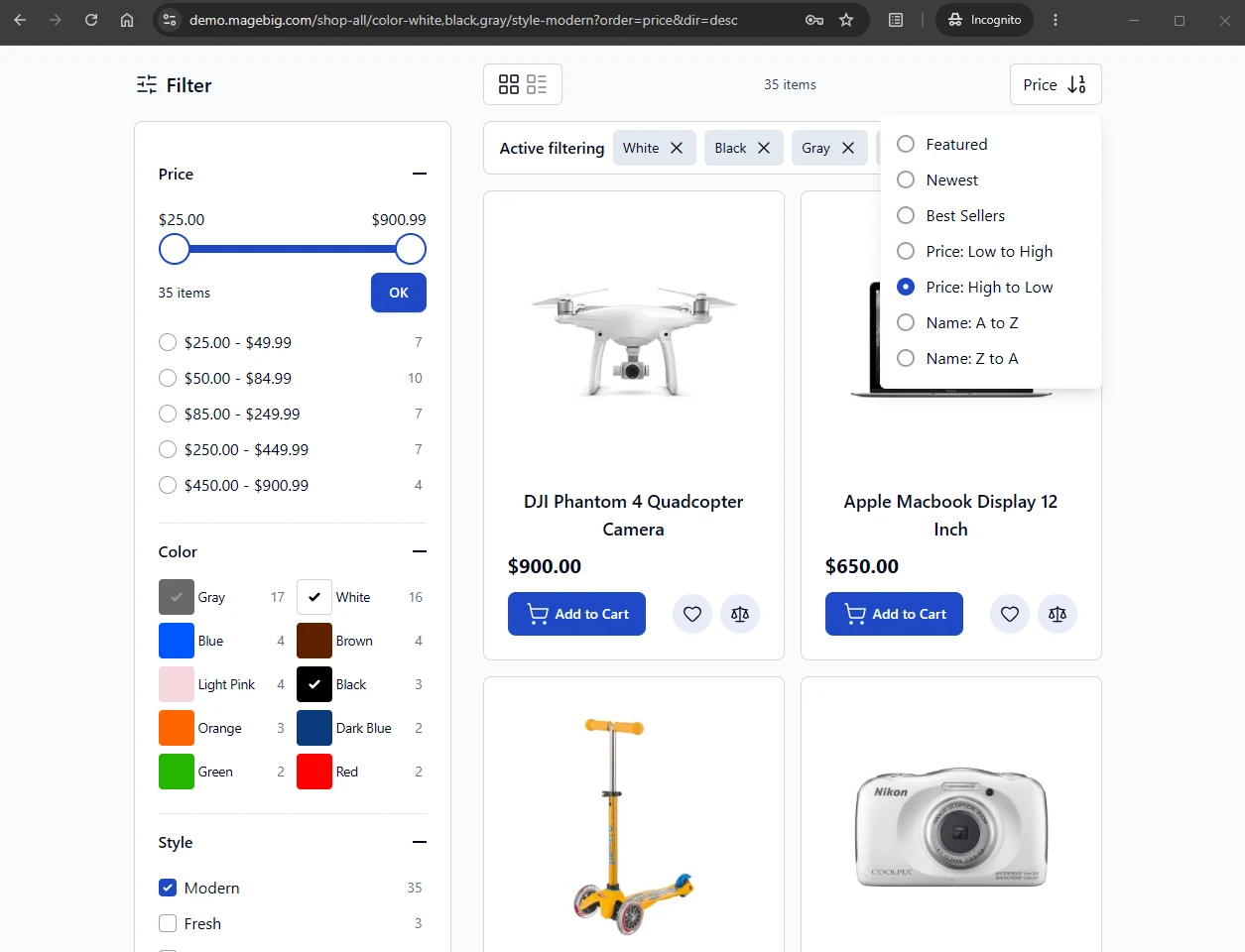 Improved ElasticSuite for Hyvä